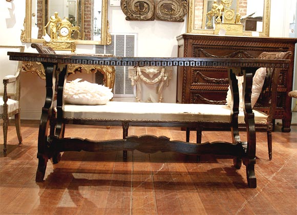 19th c. Spanish Walnut Refectory Table