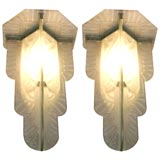 Pair of French Art Deco Pandants probably by Hetrier Vincent
