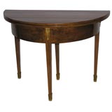 Italian Empire Walnut Game Table