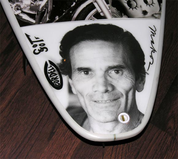 American Christopher Makos Signed limited Edition Surfboard