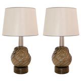 Pair of lamps by Venini