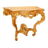 Louis XV Style Giltwood Console Table