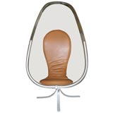 Space Age Lucite Cocoon Chair