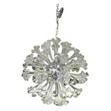 A Vistosi Trumpet Flower Murano Chandelier (2 Available)