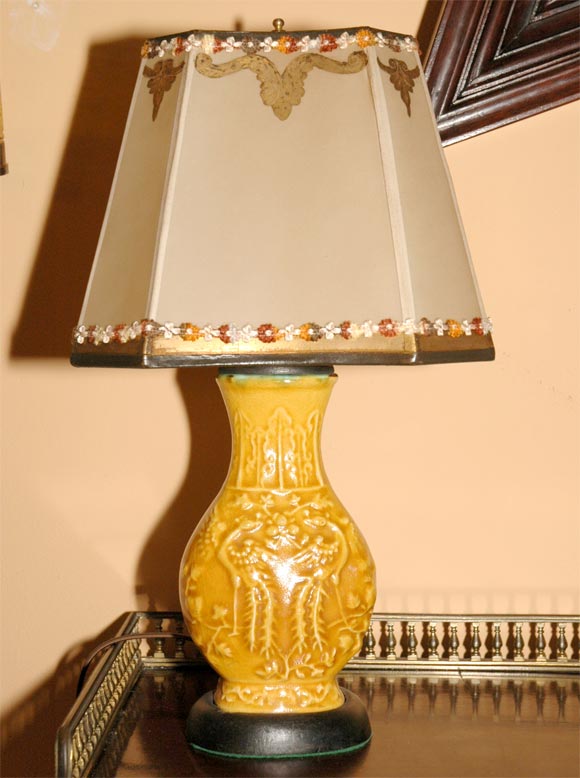 Pair of oriental urns' lamps