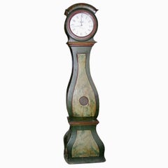 Faux-Painted Tall Case Clock