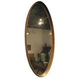 Oval Giltwood Mirror