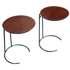 Set of 3 stacking end tables by Jens Risom
