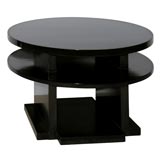 Gilbert Rohde for Herman Miller Round Art Deco Occasional Table.