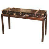 Antique Gun Box on Stand