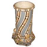 19th Century English Majolica Umbrella Stand