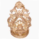 Gold French Hand Carved Bracket Circa 1800