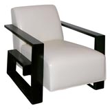 Greek Key Lounge Chair