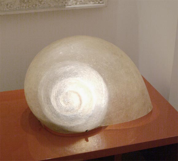 Italian Sergio Cammilli Snail Lamp