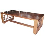 Cuban Mahogany Coffee Table by Jean Royere