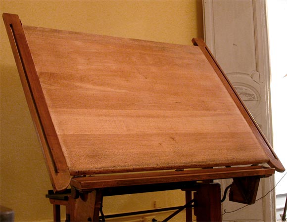 Drafting Table with Stool 2