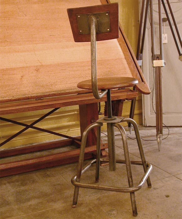 Drafting Table with Stool 4