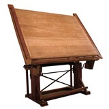 Drafting Table with Stool