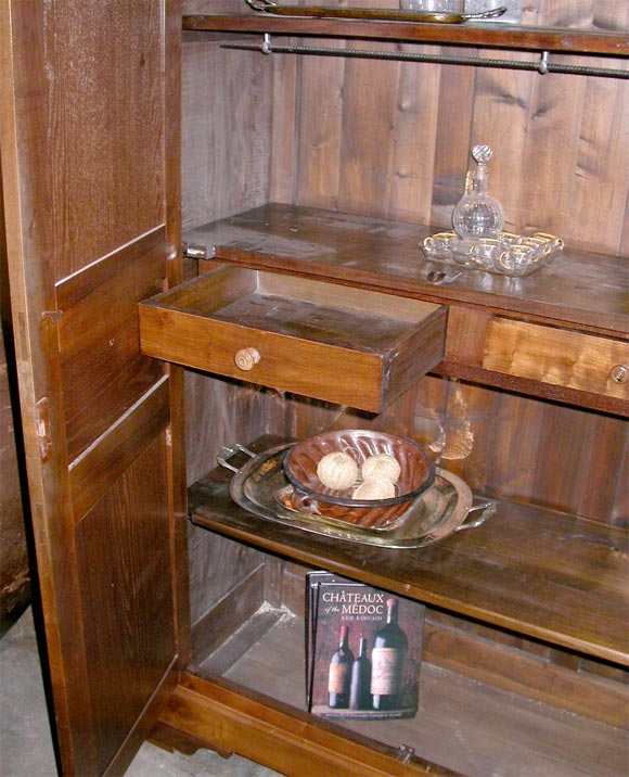 Walnut Louis Philippe Armoire 2