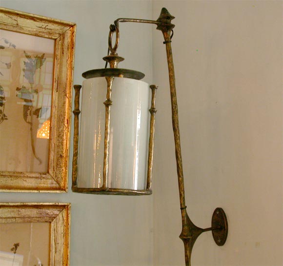 Bronze Wall Lantern