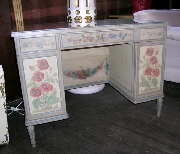 Alice Tully  Estate: Painted Dressing Table/Desk