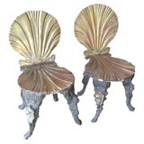 A Pair of Grotto Chairs