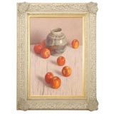 Japanese Still Life "The Red Apple"