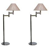 Pair of Floor Lamps designed by Karl Springer