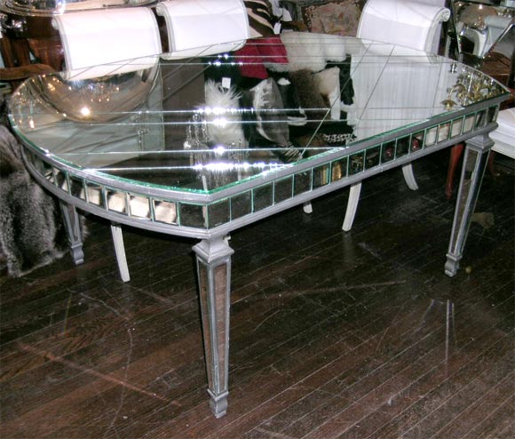 Mirrored Dining Table
