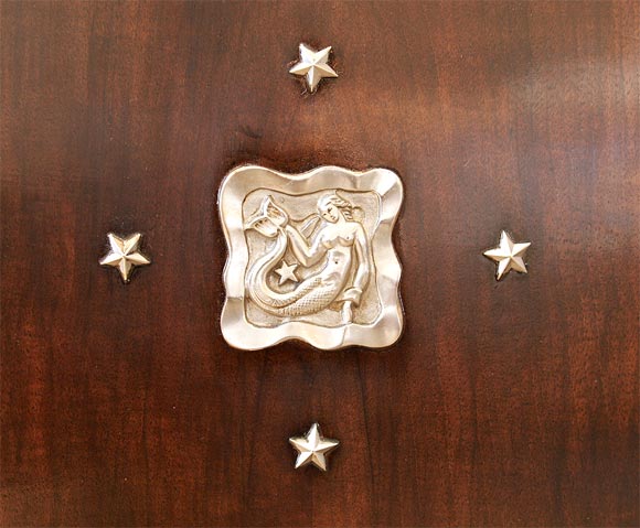 Two-Door Cabinet in Mahogany