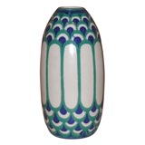 Fine Enameled Stoneware Vase By Charles Catteau