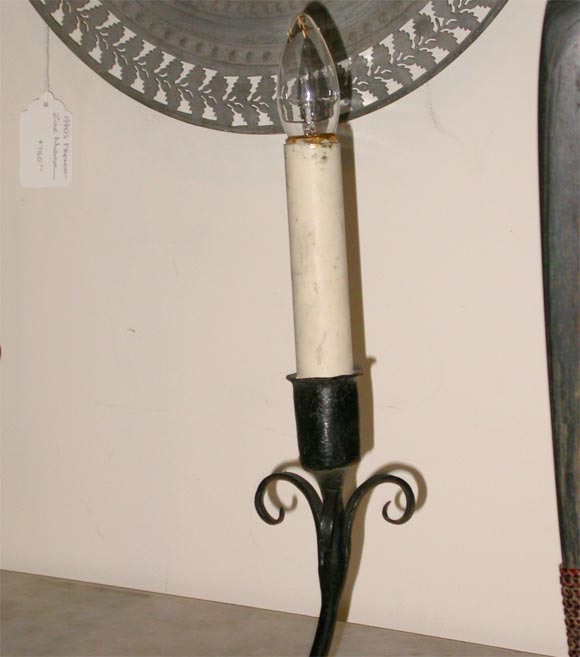 American CHANDELIER EARLY AMERICAN PRIMITIVE For Sale