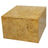 Olive Burl Storage Cube
