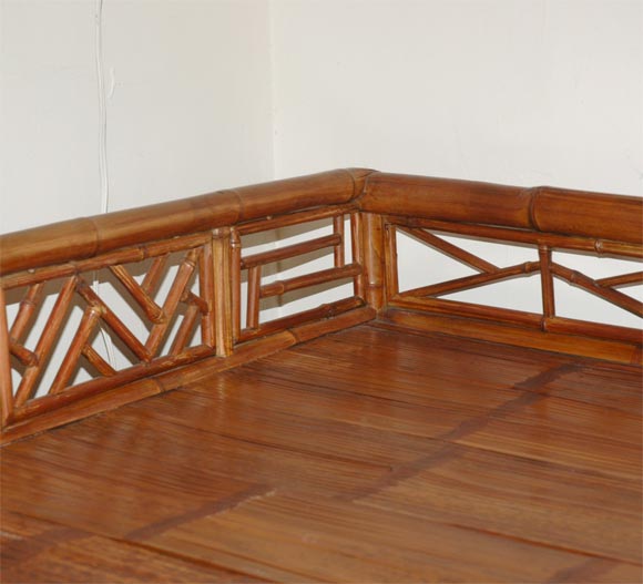 Bamboo Vintage Chinese Day Bed