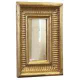 Small Fluted Giltwood Mirror.