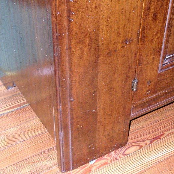 El Marangon  2 Piece Walnut Hutch 1