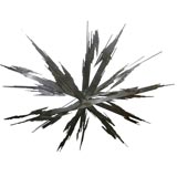 Lightning Bolt Wall Sculpture