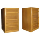 blonde Robsjohn - Gibbings night stands made by Widdicomb