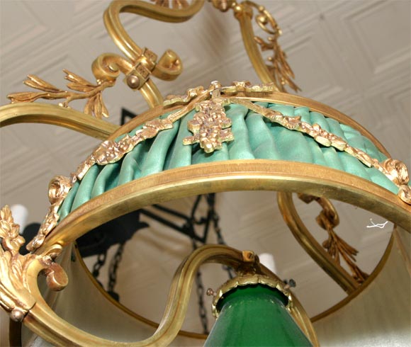 5 LIGHT BRONZE CHANDELIER 1