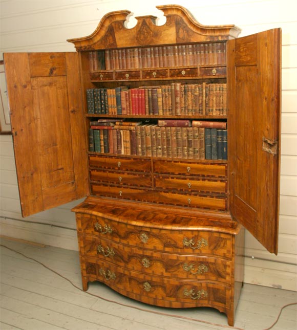 baroque bookcase