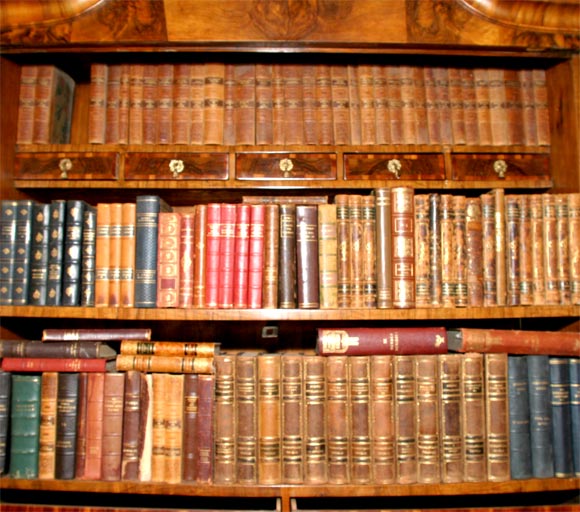 Baroque 18th Century Bookcase In Good Condition In Hudson, NY