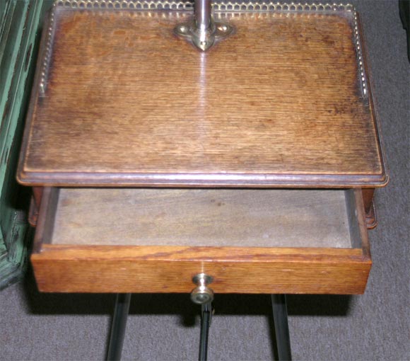 19th Century English Shaving Stand