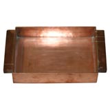 Arts and Crafts Copper Tray