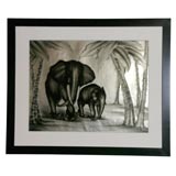 #3022 Elephant Print