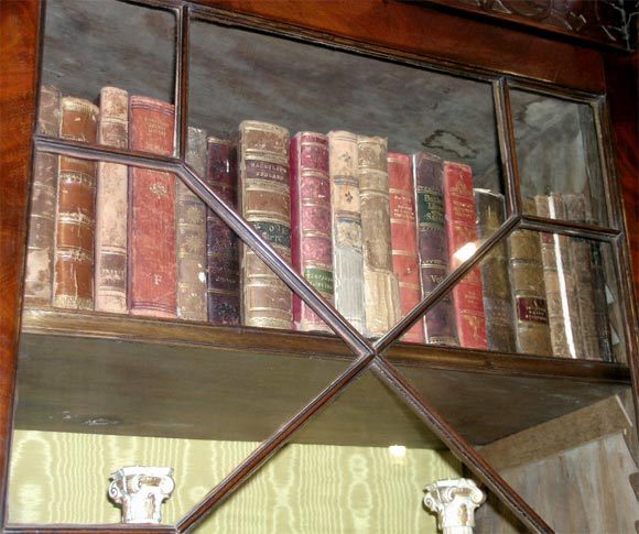 Georgian Mahogany Breakfront Bookcase 2