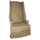 Used Overscaled fireside chair