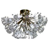 Lobmeyr Crystal Floral Bouquet Chandelier