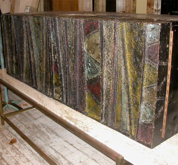 Metal Paul Evans Studio Wall Cabinet