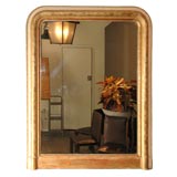 Antique Louis Phillipe Trumeau Mirror