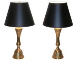 pr of table lamps